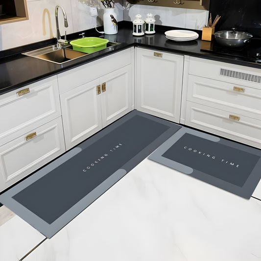 2-Piece Kitchen Mats | Waterproof & Non-Slip Comfort