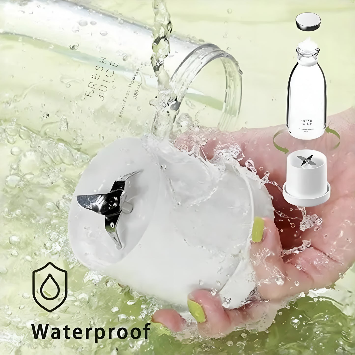 6-in-1 Portable Juicer Bottle – Fresh Drinks Anywhere